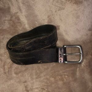 Fossil Fuel brown leather belt size XL